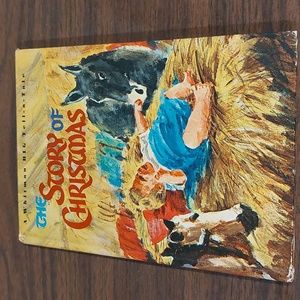 Vintage hardcover book The Story of Christmas
